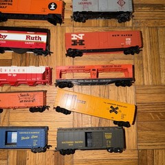 Trains LOT Of HO Locomotives Trains Mixed Lot Dixie Line, Quaker Baby Ruth