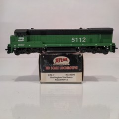 HO Atlas 8606 GE C30-7 Burlington Northern BN 5012