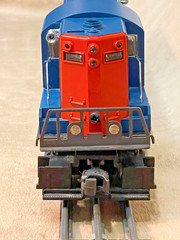 Lionel modern Grand Trunk coal train! Four 9822 gondolas plus 8356 dummy GP-7