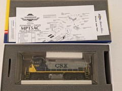 HO EMD MP15AC Switcher CSX DCC Ready NIB NOS # G66057
