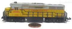 Atlas Model RR N Scale Diesel Locomotive Union Pacific 729 China TW9