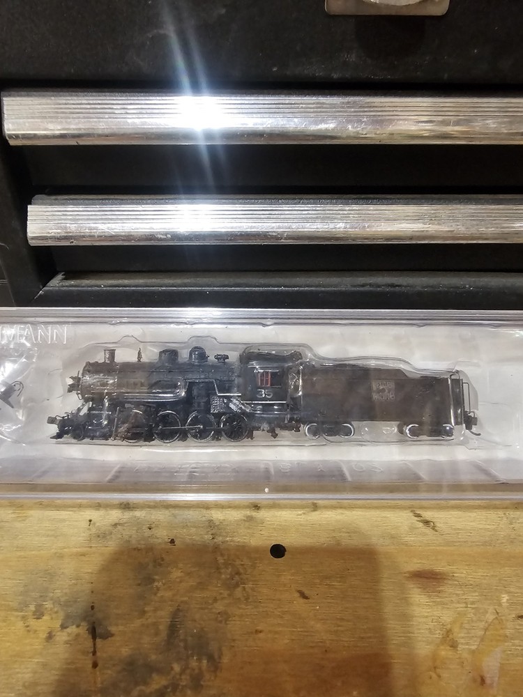 N Scale DCC Bachman Western Pacific 2-8-0 Locomotive