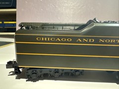 MTH Premier Chicago Northwestern E4 Hudson Steam Locomotive PS1 20-3034-1 ,BCR