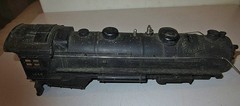 LIONEL #1666 PRE WAR STEAMER BOILER W/HANDRAILS /BELL/#BOARDS NICE