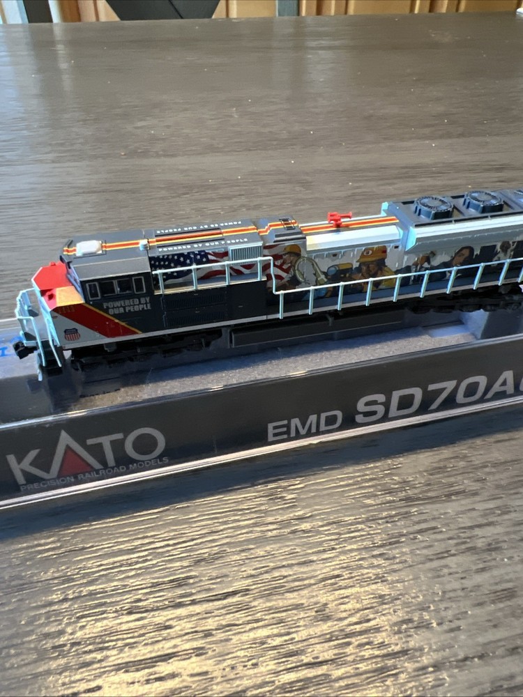N SCALE Union Pacific EMD SD70ACe #1111 PBOP Kato 176-8412-LS DCC/Sound