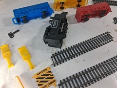 Tri-ang Hornby Clockwork Train Set engine 7321. Please Read TD35D