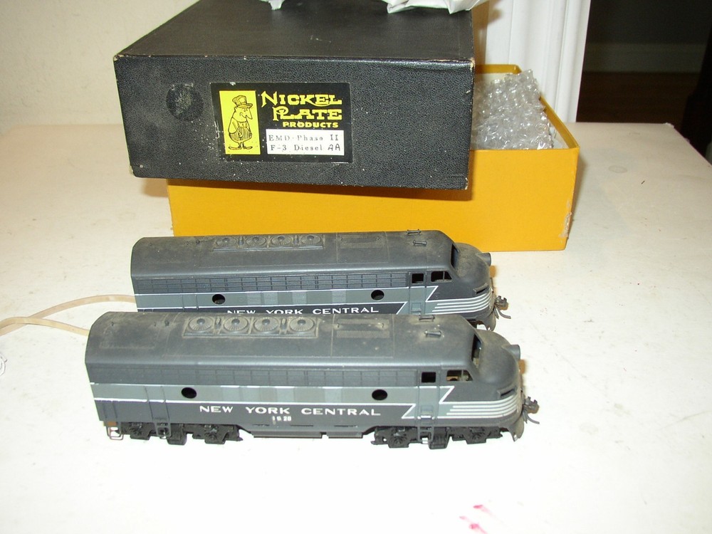 Nickel Plate Products Brass HO EMD Phase II F-3 Diesel AA New York Central