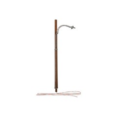 Woodland Scenics N Street Lights Wooden Pole 3 WOOJP5638 Electrical &