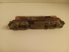 Vintage HO Engine Every Where West – For Parts (Penn Line??) NO Marking Visible