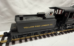 Bachmann 81496 G Scale Yellow Pine Lumber 2-6-0 Mogul Steam Locomotive Tested LN