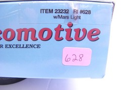 PROTO 2000 E6 LOCOMOTIVE – ROCK ISLAND #628 – W/MARS LIGHT HO SCALE – DCC PLUG