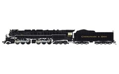 SOLD OUT: Rivarossi 2951S C&O 2-6-6-6 Steam Loco w/Sound & Coal Tendr #1632 NIB