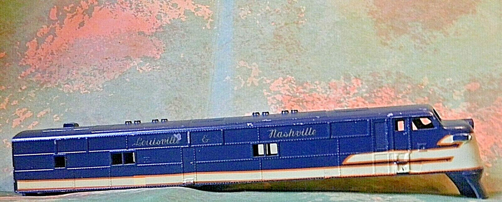 CARY Diecast Metal E7 Shell – LOUISVILLE & NASHVILLE ~ Custom Painted – HO
