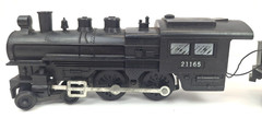 American Flyer Model Train Engine 21165 Locomotive with Tender S Gauge Untested