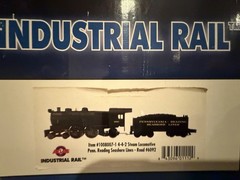 Atlas Industrial Rail 1008001 Pennsylvania-Reading 4-4-2 Atlantic NIB(See Desc)