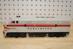 Stewart Hobbies 9092 CB&Q Burlington #125-D F7-A Diesel Locomotive HO