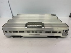 LIONEL O-GAUGE POSTWAR 2531 2532 2533 2534- 4 Silver Cars EX TESTED VIDEO L231