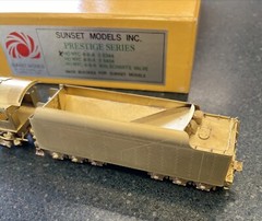 Sunset Models Brass HO Scale NYC #5344 4-6-4 Steam Locomotive