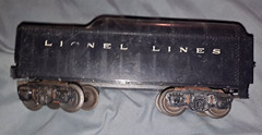 Lionel Lines 027 Gauge Postwar Coal Tender Car Untested