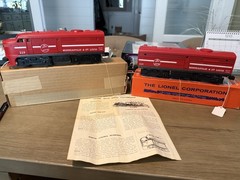 Lionel 229 AB Minneapolis & St. Louis UNRUN With Brick Boxes And Instructions.