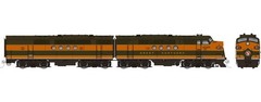 Rapido ~ HO Scale ~ EMD FT A+B ~ Great Northern #418-D + 418-C ~ DC ~ 053023