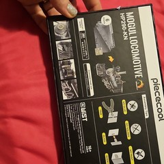 Piececool Mogul 2-6-0 Steam Locomotive Metal Model Kit Unassembled HP290-KN