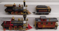 G Scale Assorted Steam Locomotives w/ Tenders [4] EX