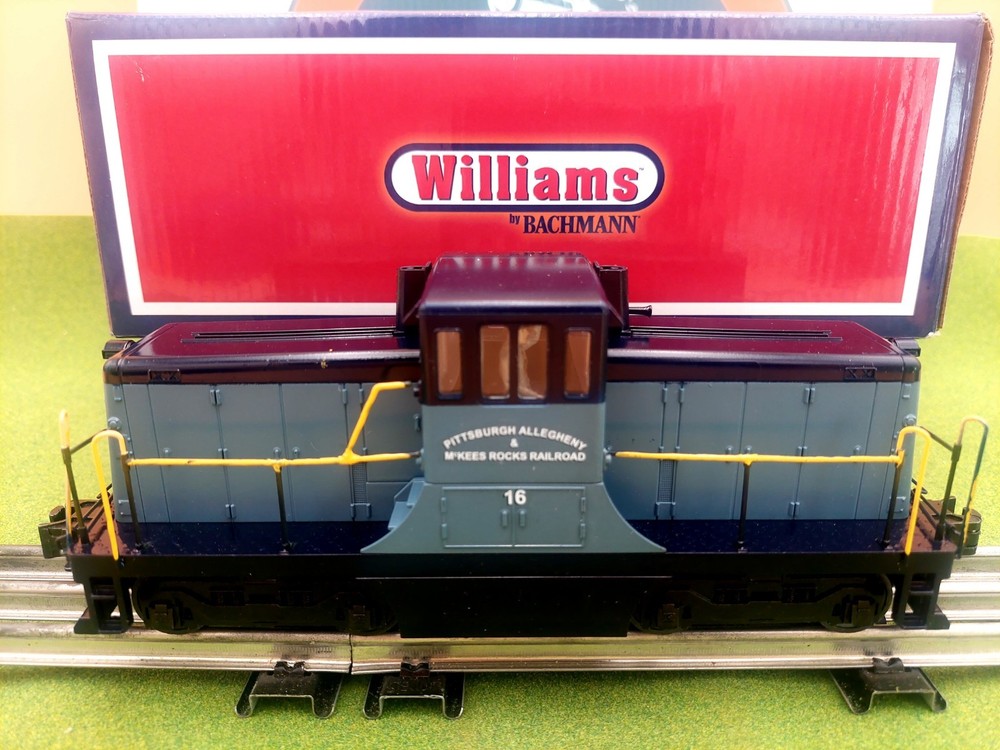 WILLIAMS O Ga.~ Custom 44 Ton Diesel Switcher~ Pittsburgh & Alleghany Rail Road