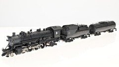 Westside Models Brass 2-8-2 Q-4b Mikado & Tender/Aux Tender B&O HO scale