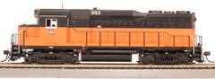 BROADWAY LIMITED 9138 HO EMD GP30 MILW 354 Orange & Blk, Paragon4 Sound/DC/DCC