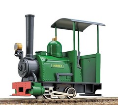 0n18 Scale PH 0-4-0 Freelance Steam Locomotive “Audrey” Kit On18/O9 Gauge Engine