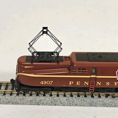 KATO 137-2013 N Scale PRR Pennsylvania GG1 Electric Locomotive #4907 Runs Tested
