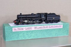 COMET MAINLINE KIT BUILT BR 4-6-0 STANDARD CLASS 4MT LOCO 75036 PORTESCAP ol