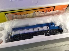 Rail King Conrail SD60 3-Rail Diesel No. RK-2005-LP Christmas Tree Train Loco