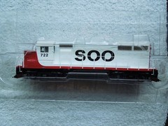 HO SCALE ATHEARN SOO LINE GP-35 LOCOMOTIVE DCC QUICK – PLUG EQUIPPED 91767