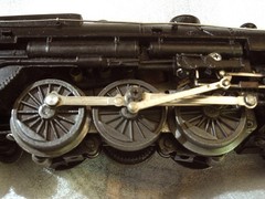 LIONEL 2035 2-6-4 DIE-CAST VINTAGE STEAM ENGINE/TENDER LOOKS & RUNS GREAT A1