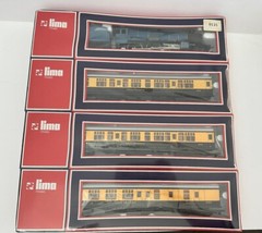Lima HO Great Western Loco #6009 & 3 Cars Set 9525