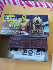 Vtg Athearn HO Stock Car ROCK ISLAND 1772 w/Box Estate Train