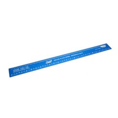 Excel Hobby Blade Corp Deluxe Scale Model Ruler Aluminum EXL55779 Hand Tools