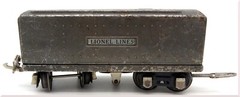 Lionel Lines Prewar Gunmetal Grey Whistle Tender Unmarked Wagon With Mechanism