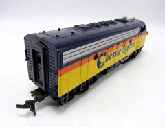 HO Scale Bachmann Chesapeake & Ohio EMD F9 Diesel Locomotive – NICE!
