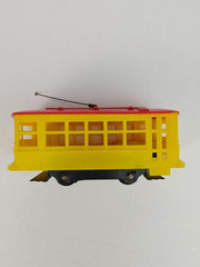 GMC O Scale Electric Traction Street Car Tested Runs Lights Work w/Box Vintage