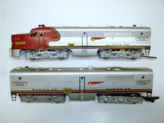 360 / 364 American Flyer Santa Fe Alco A-B Diesel Engines [Lot G5-D20]