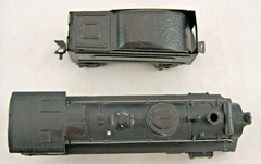 Marx 666 O Gauge NYC 2-4-2 Diecast Loco & New York Central Tender Exc Runs 1955