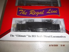 INTERMOUNTAIN RAILWAY COMPANY HO SANTA FE EMD F7B WARBONNET LOCOMOTIVE #325A NEW