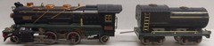 Lionel 260E Vintage O Prewar 2-4-2 Tinplate Steam Locomotive & Tender – Restored