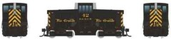 RAPIDO HO GE 44 TONNER DC SILENT D&RGW [BLACK & YELLOW SCHEME] #42 PN 48013