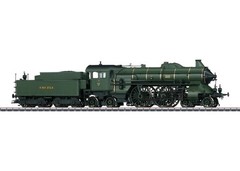 Marklin H0 37015 Steam Express Lok Class S 2/6 in wooden box w/accessories LNIB