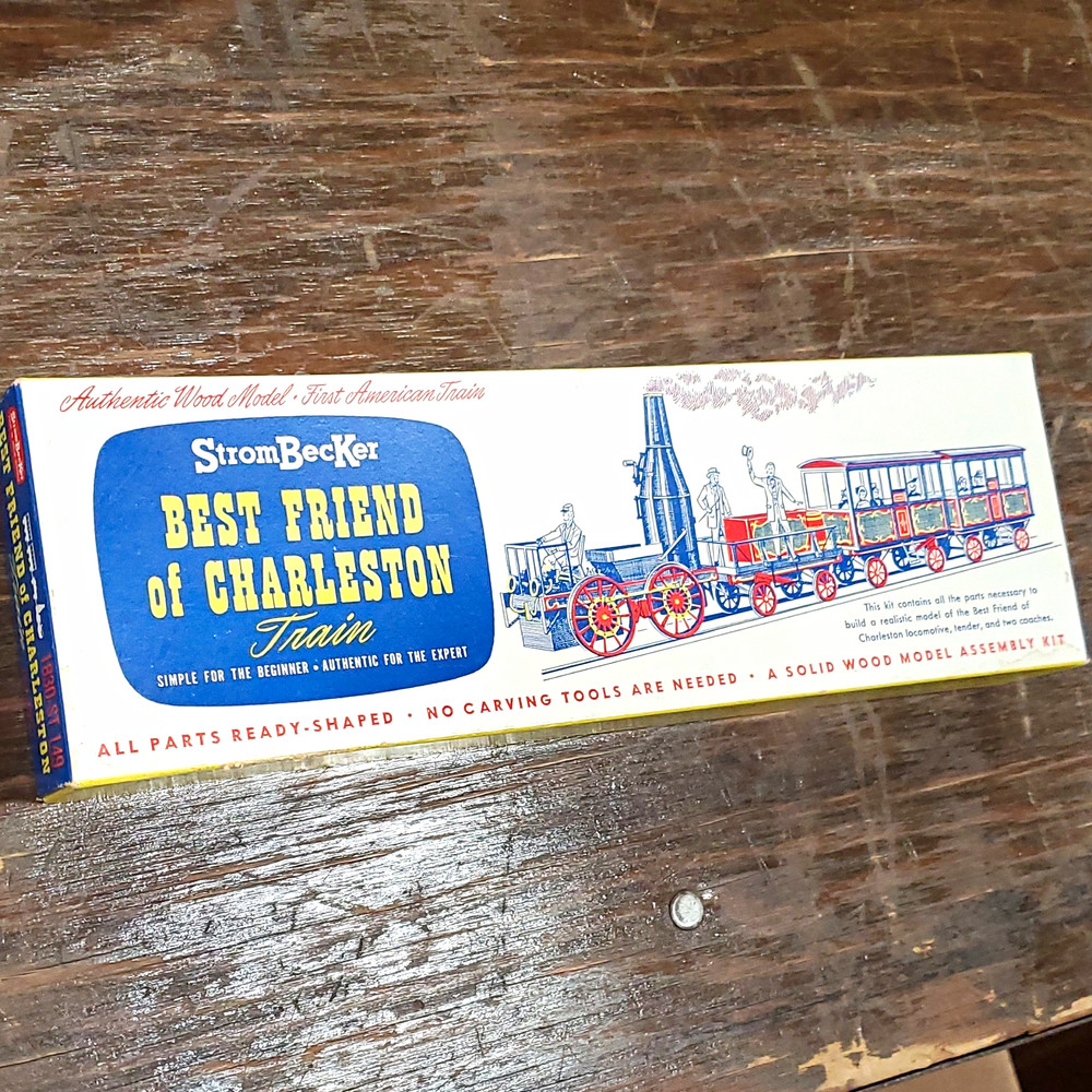 Strombecker Best Friend of Charleston HO 1:87 Analog Wood Unassembled Kit 49-86
