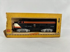 Vintage HO Electric Train Engine- New Haven #1343- FLEISCHMANN- Germany Rare